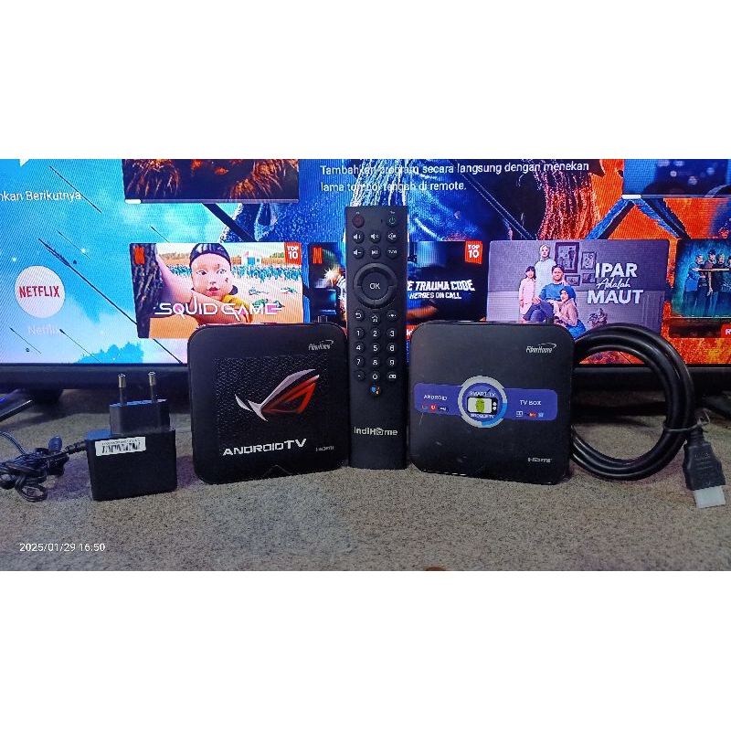 STB ANDROID ANDROID TV HG680FJ ram 2gb/8gb ROOT UNLOCK FULLSET BLUETOOTH VOICE