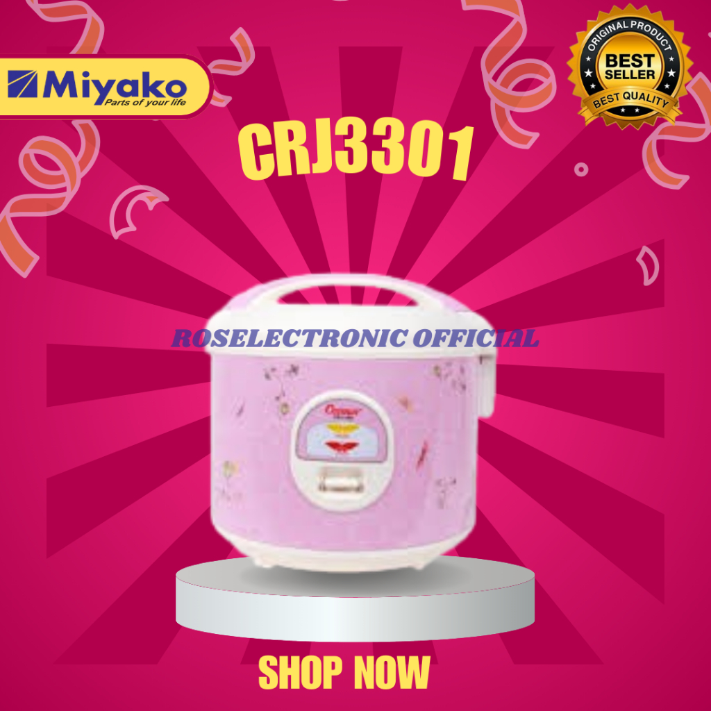 COSMOS Rice Cooker CRJ 3301 - 1.8Liter BERGARANSI TERMURAH ORI/CRJ 3301/CRJ3301/CRJ-3301/CRJ 3301