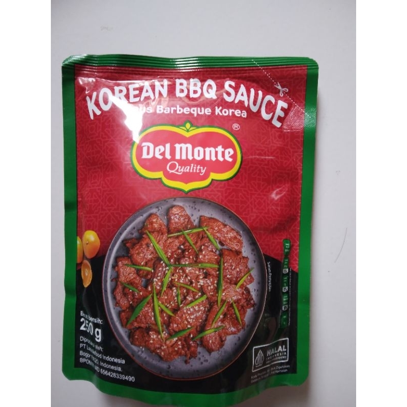 

Delmonte Korean BBQ Sauce Kemasan 250 Gram