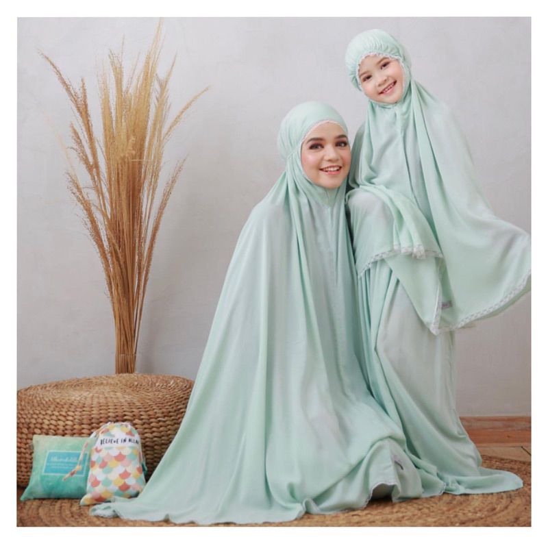HAMPERS MUKENA UNIK | PRAYER-SET GIFT-BOX | PARCEL MUKENAH RAYON POLOS | ALAT SHOLAT PERLENGKAPAN IB