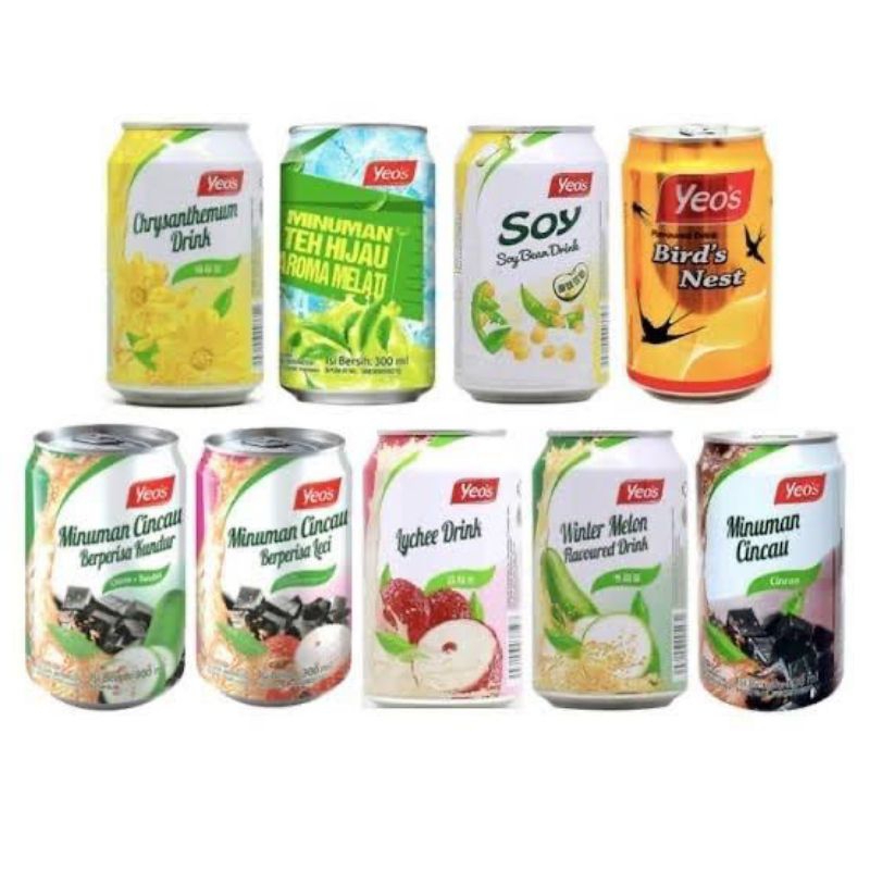 

Yeos minuman kaleng 1krat 24kaleng 300ml