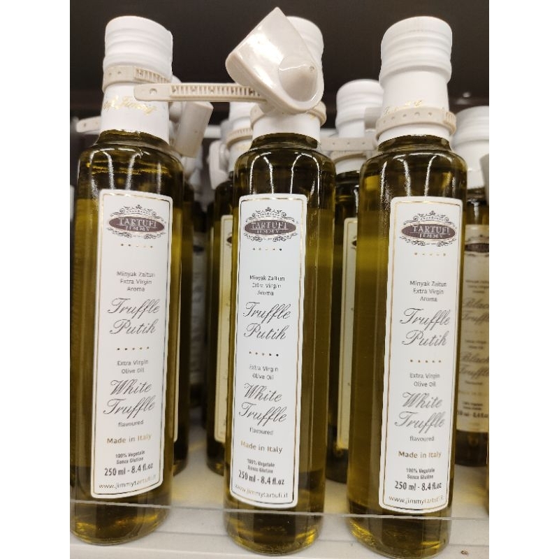 

tartufi jimmy white fruffle 250ml extra virgin olive oil