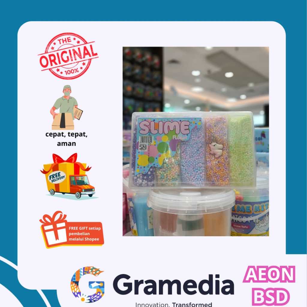 SLIME FOAM ALYA DINATTY - GRAMEDIA AEON BSD