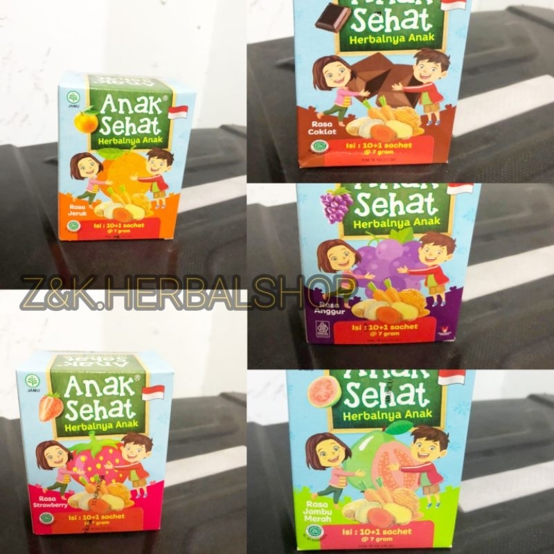 

aneka varian rasa jamu anak sehat sido
