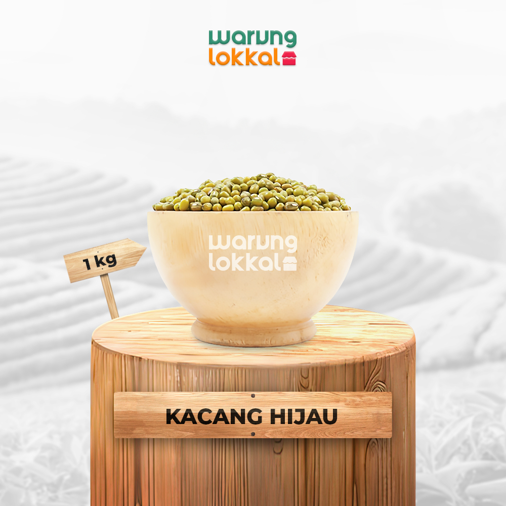

Kacang Hijau 1kg - Warung Lokkal