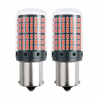 LAMPU LED REM VARIASI MOBIL MODEL 1157/144 LED 12-24 VOLT