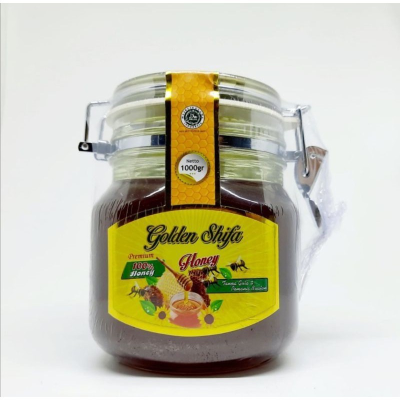 

Shifa Golden Honey Premium 1000g Madu Murni madu multiflora 1kg