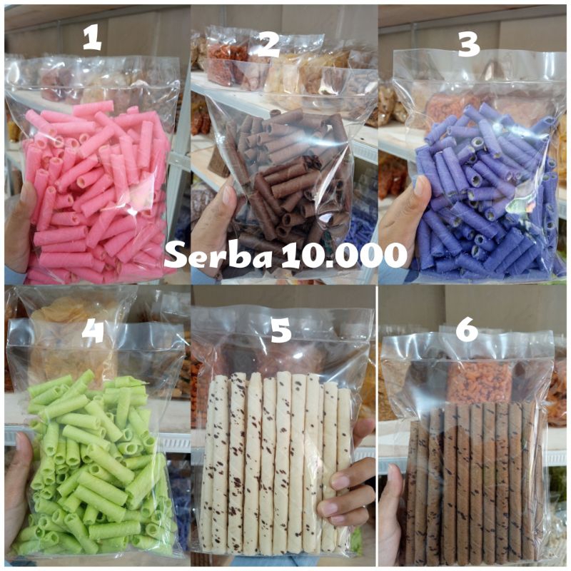 

serba serbu (snack serba sepuluh ribu) part 4 cemilan murah, cemilan eceran, cemilan lengkap