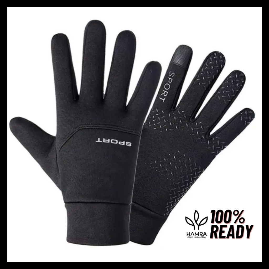 Sarung Tangan Sepeda Motor / Sepasang Sarung Tangan Motor Sepeda Pria Wanita / Sarung Tangan Sepeda