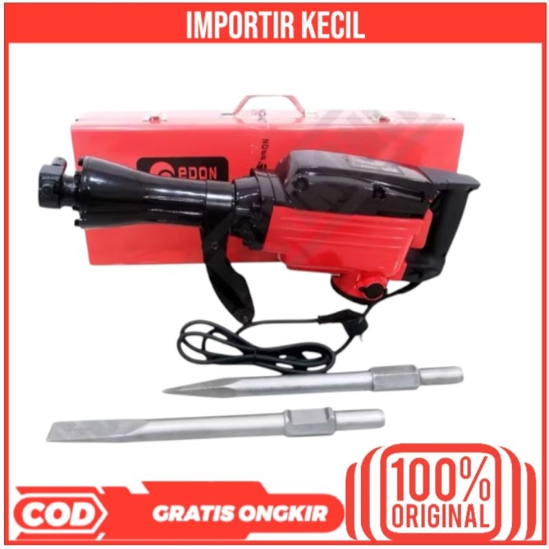 Mesin Bobok Beton Demolition Hammer Jack Hammer EDON ED6-6513
