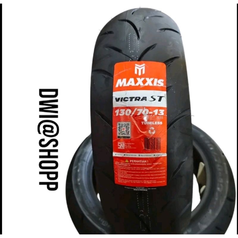 BAN BELAKANG TUBLES MAXXIS VICTRA UKURAN 130/70-13/BAN BELAKANG NMAX/PCX 160/ADV 150/160 MAXXIS TUBL