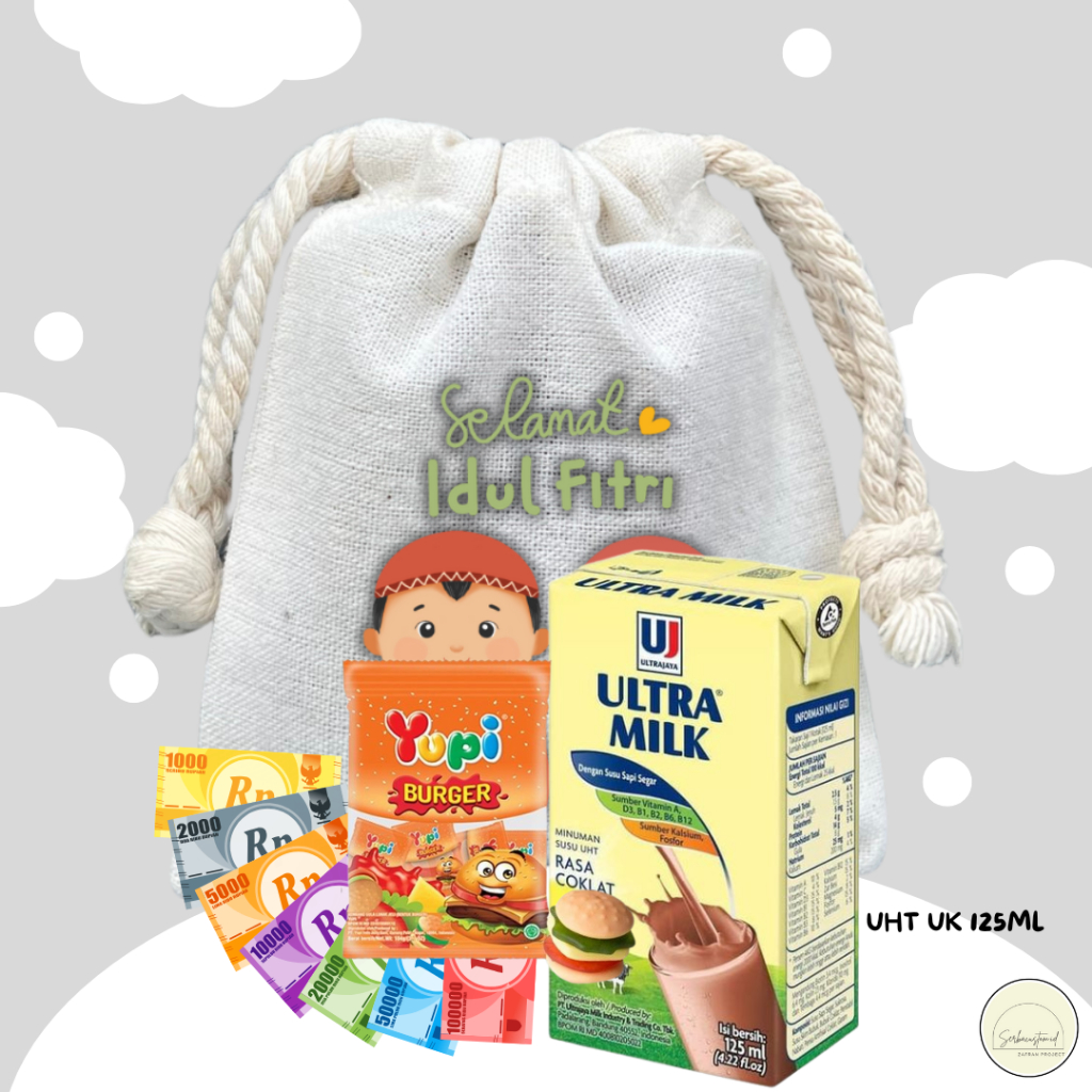 

HAMPERS LEBARAN UNIK UKURAN JUMBO / POUCH SERUT / selamat idul fitri 2025 / KEMASAN PACKAGING