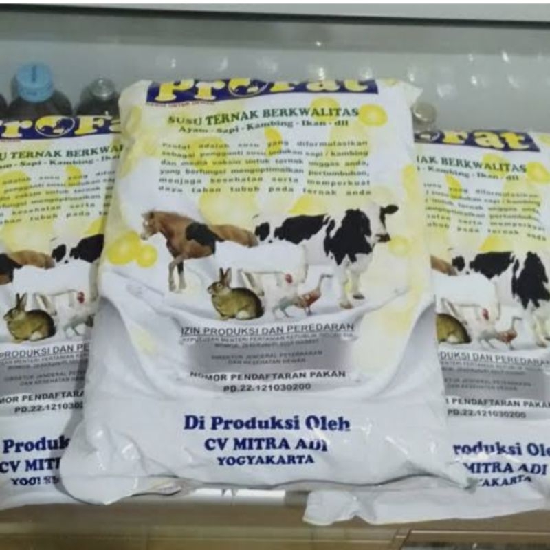 Profat susu ternak pengganti indukan untuk hewan ternak