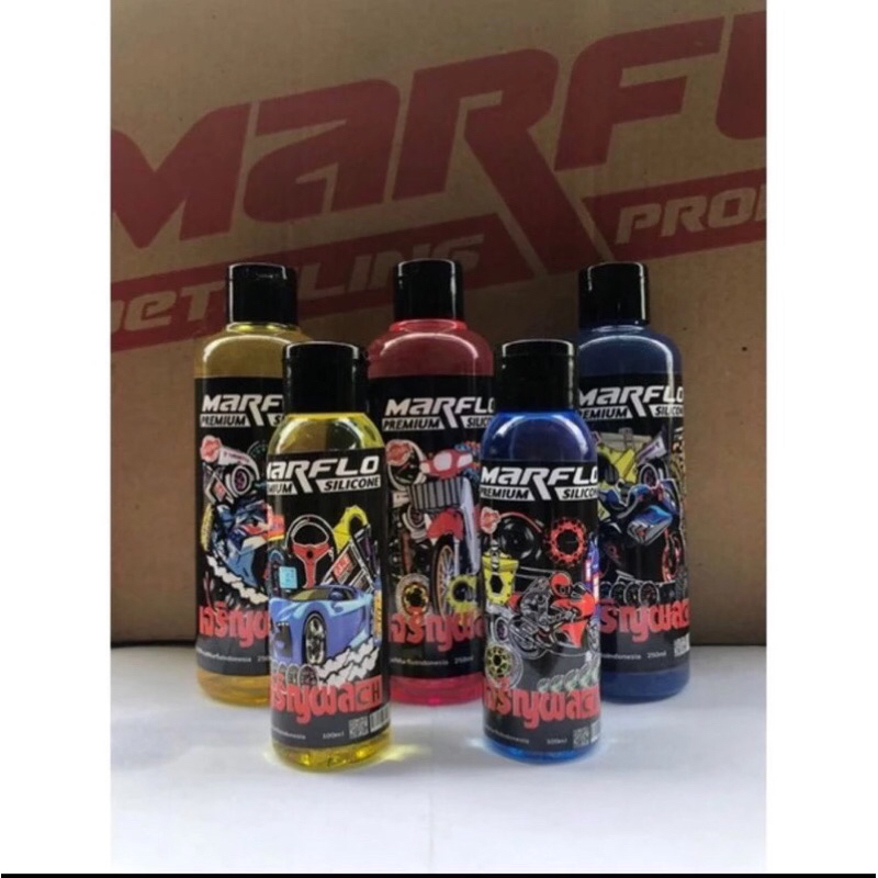 MARFLO SILICON GELL ORIGINAL PREMIUM PENGKILAP BODY MOTOR DAN MOBIL