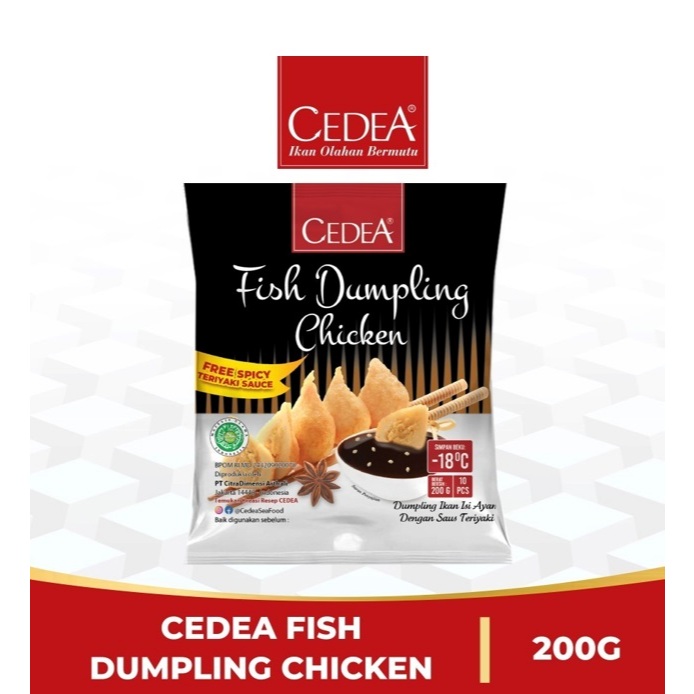 

Cedea Fish Dumpling Chicken 200 gr