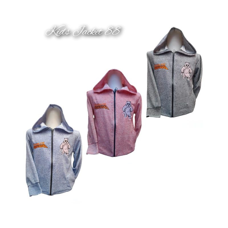 Model Terbaru/Jaket Anak Laki-Laki Kungfu Panda Bahan Two Tone/Kids Jacket/Jaket Anak Laki-laki 5 Ta
