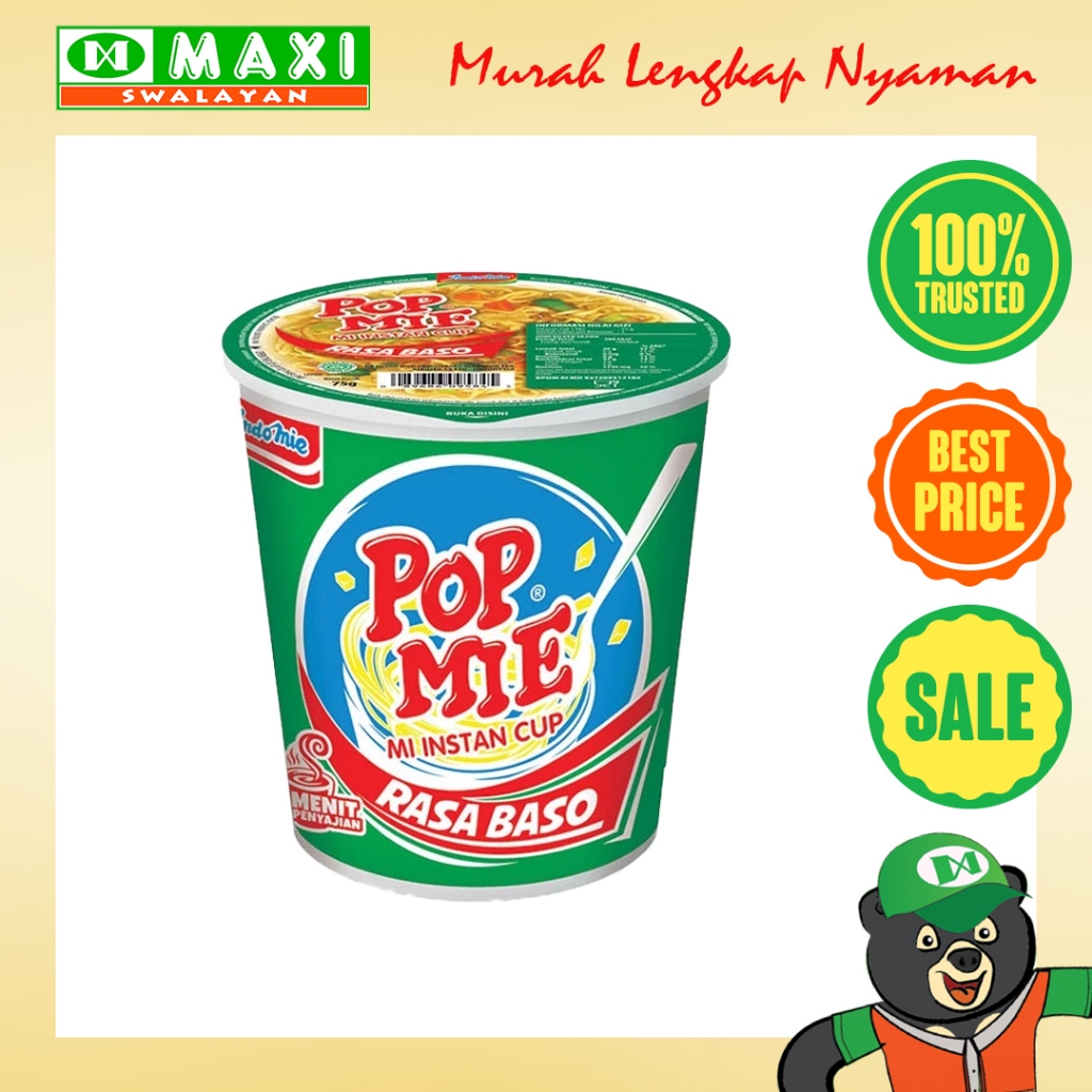 

Indomie Pop Mie Rasa Baso Sapi 100gr