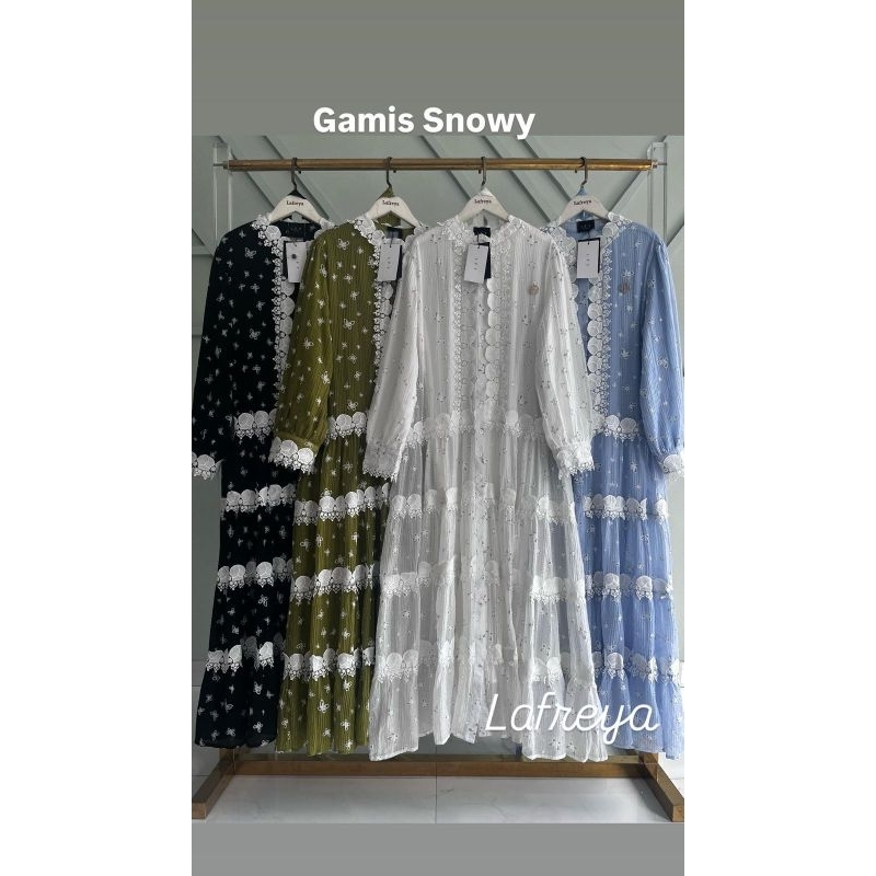 gamis snowy LFY / LAFREYA