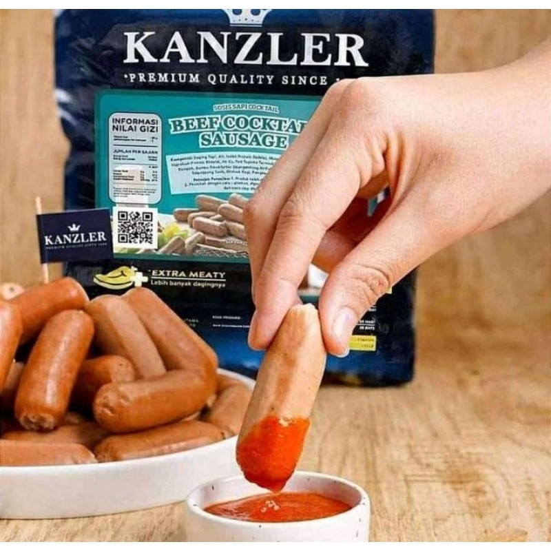 

Kanzler Sosis beef 250gr