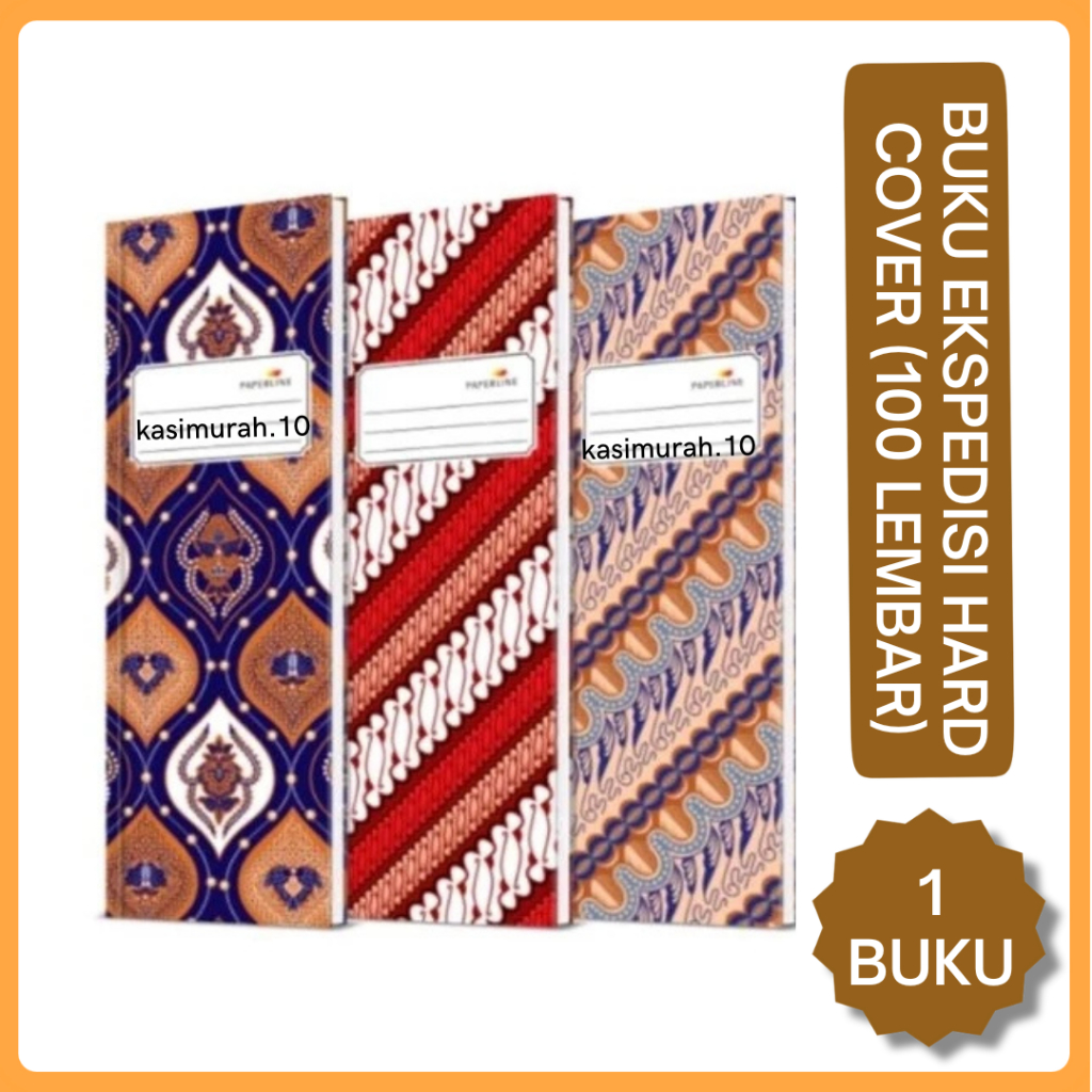 

Buku Ekspedisi 100 Lembar Hard Cover Paperline / Buku Panjang Ekspedisi Paperline