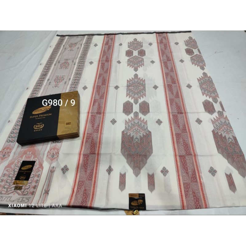 Sarung ATLAS Super Premium S980 & S955 JACQUARD *GOLD*