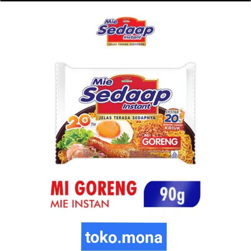 

mie goreng sedaap/MIE INSTAN GORENG SEDAAP 1 BUNGKUS