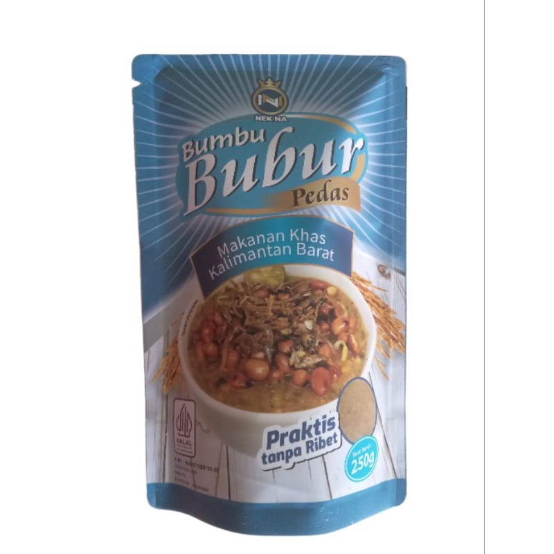 

Bumbu Bubur Pedas NekNa 250gr