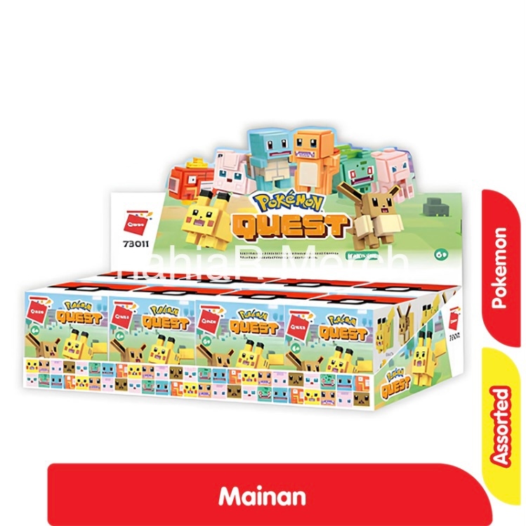 Pokemon Quest Qman Official Bricks