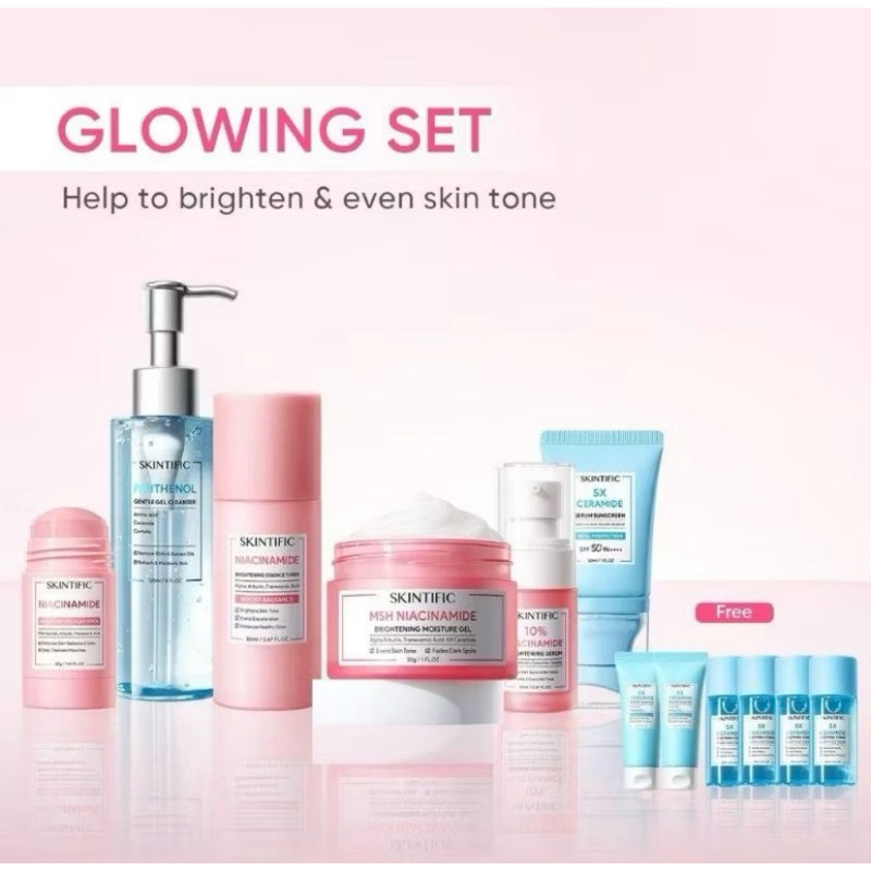 Skintific glowing set
