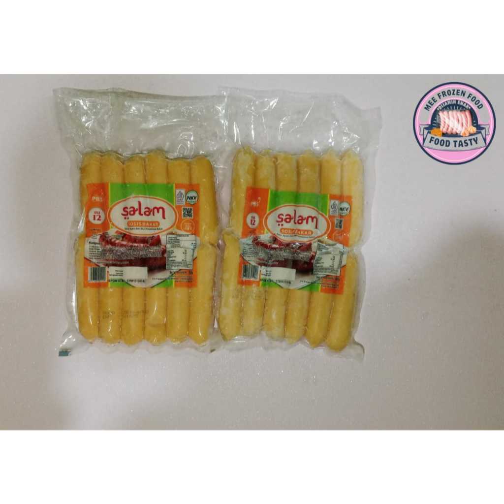 

Salam Sosis Bakar Mini isi 12pcs (Sosis Sapi 500gr)