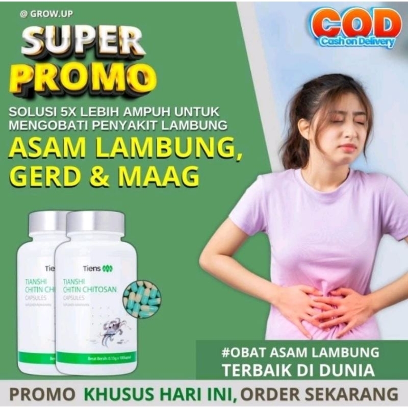 

ASAM LAMBUNG CINA-CHITINCHITOSAN/SERAT CHITIN -SOLUSI GERD