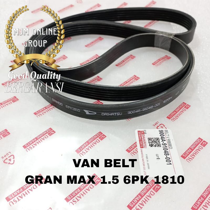 VAN BELT TALI KIPAS GRAN MAX GRANDMAX 1.5 CC 6PK 1810 - GOOD QUALITY