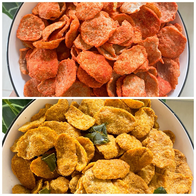 

250g - Basreng kriuk, krupuk basreng rasa balado & pedas cabe