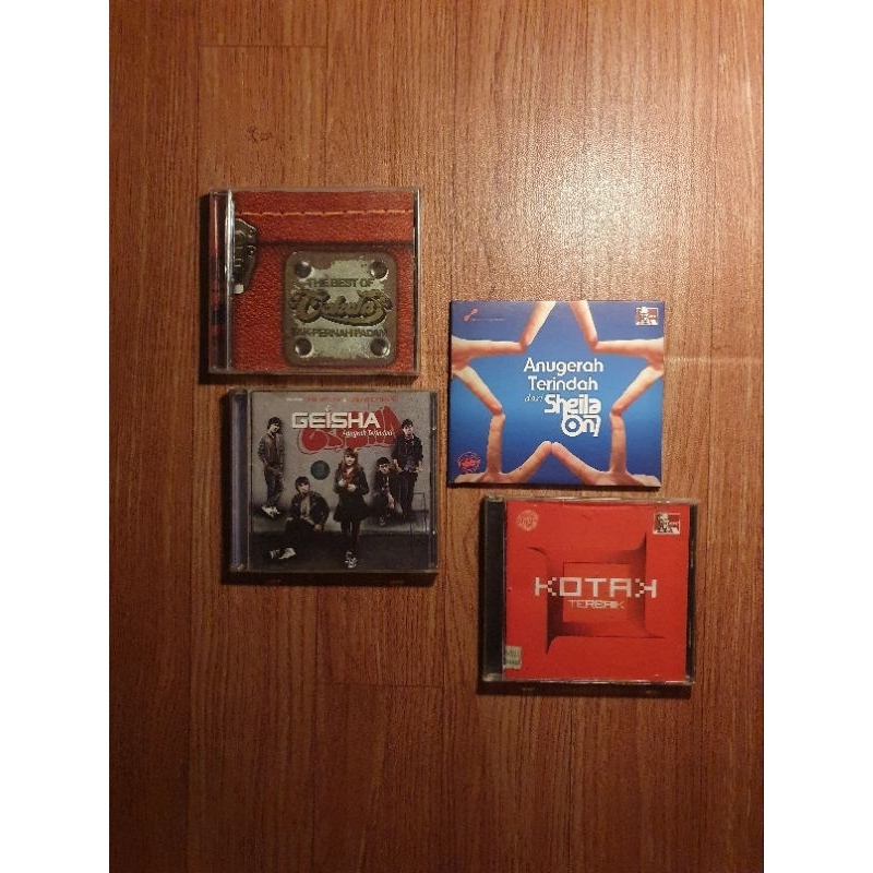 Cover CD Sheila On 7 Cokelat Geisha Kotak ( Original )