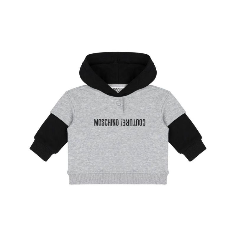 Moschino Baby boy Hoodie sweatshirt cool 3Y Sweater/hoodie anak cowok umur 3 Tahun