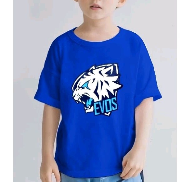 Kaos Anak Laki Atasan Anak EVOS Baju Anak Laki Laki