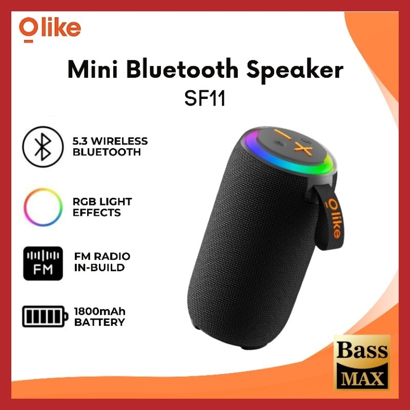 SPEAKER WIRELESS OLIKE SF11 LED LIGHT