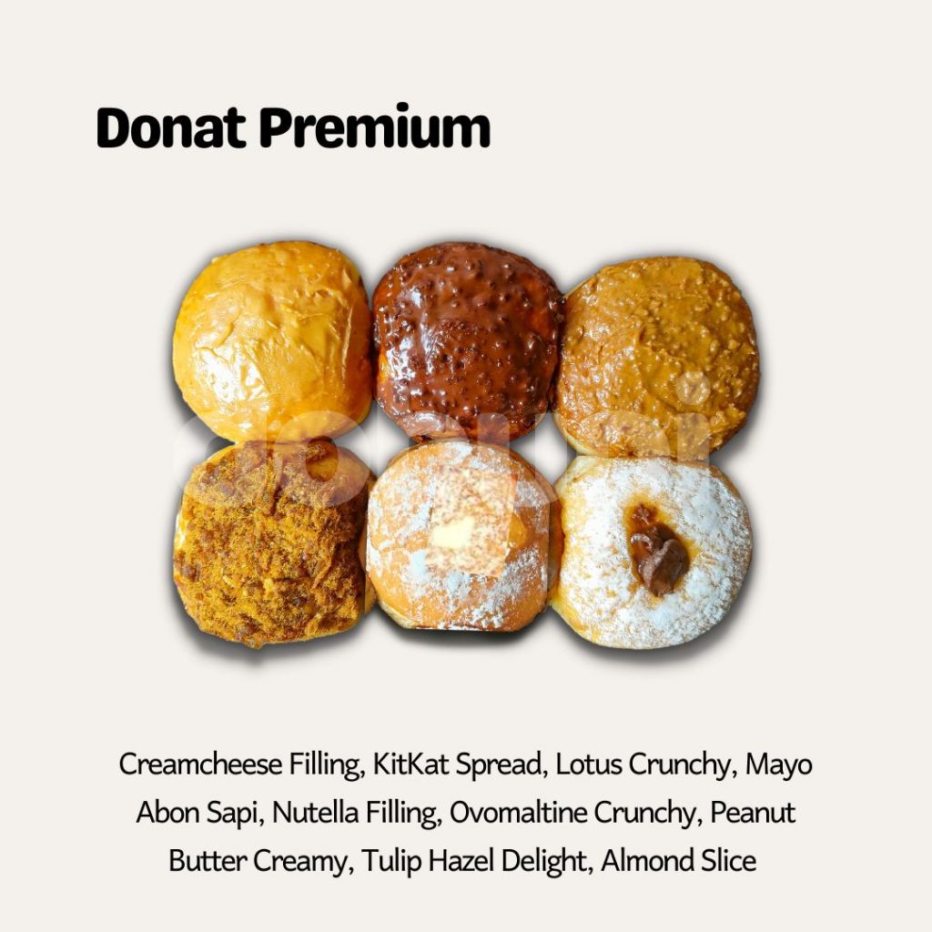 

Donat Premium Series 12 pcs