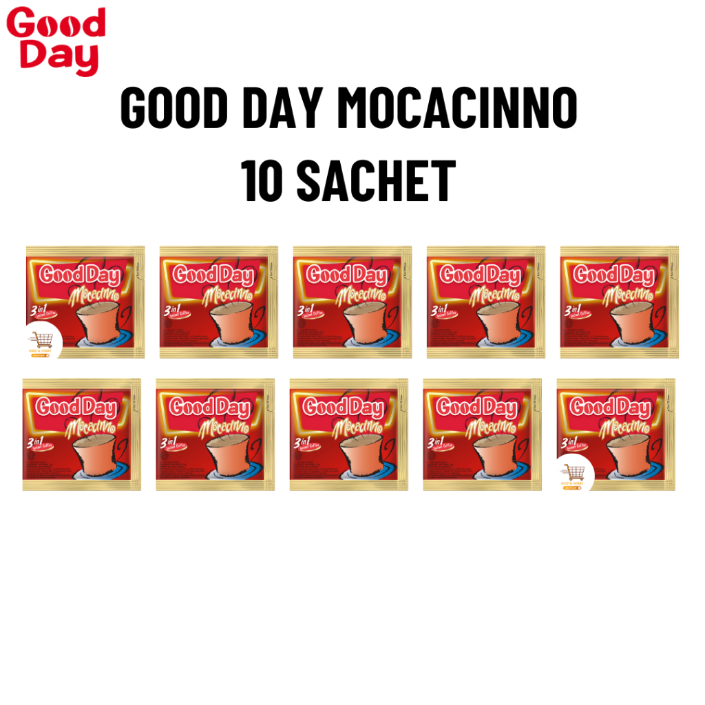 

COFFEE GOOD DAY MOCACINNO 3in1 - KOPI INSTAN GOOD DAY 3in1 RENCENGAN MURAH