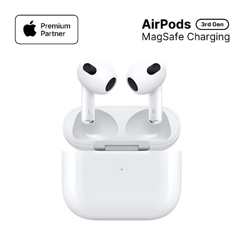 AirPods ( 3rd generation ) with Lightning Charging Case Garansi Resmi TAM 2 Tahun Original 100% Earp