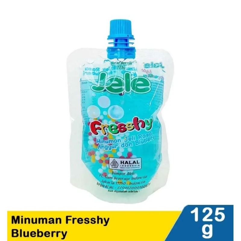 

Jele Minuman Fresshy Blueberry125G