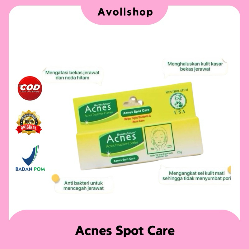 ACNES Spot Care - 12gr Salep Jerawat Treatment Menyembuhkan Jerawat