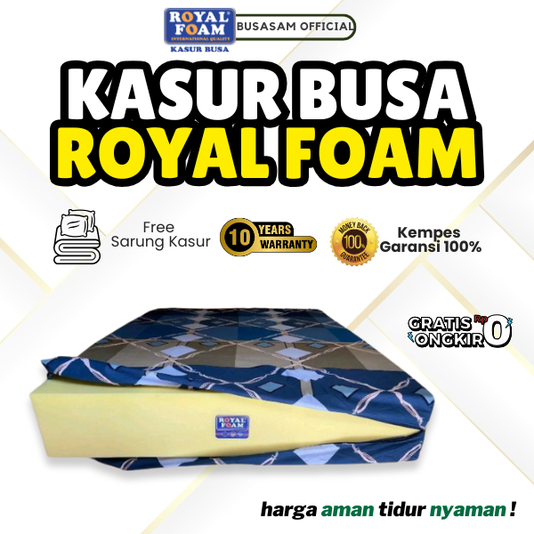 KASUR BUSA 120X200 KASUR SPON ROYAL FOAM