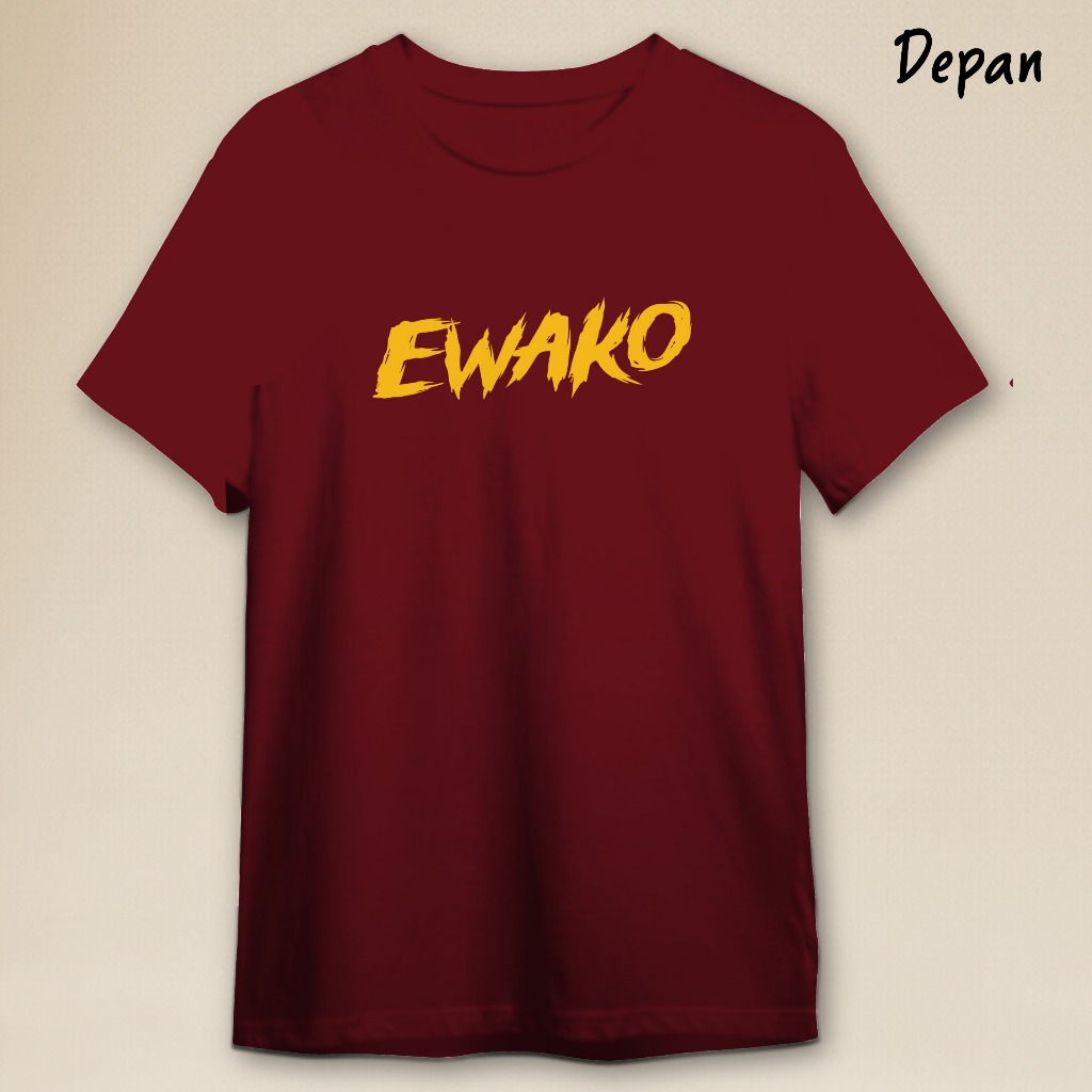 KAOS MAKASSAR - EWAKO - Kaos Katun 24s