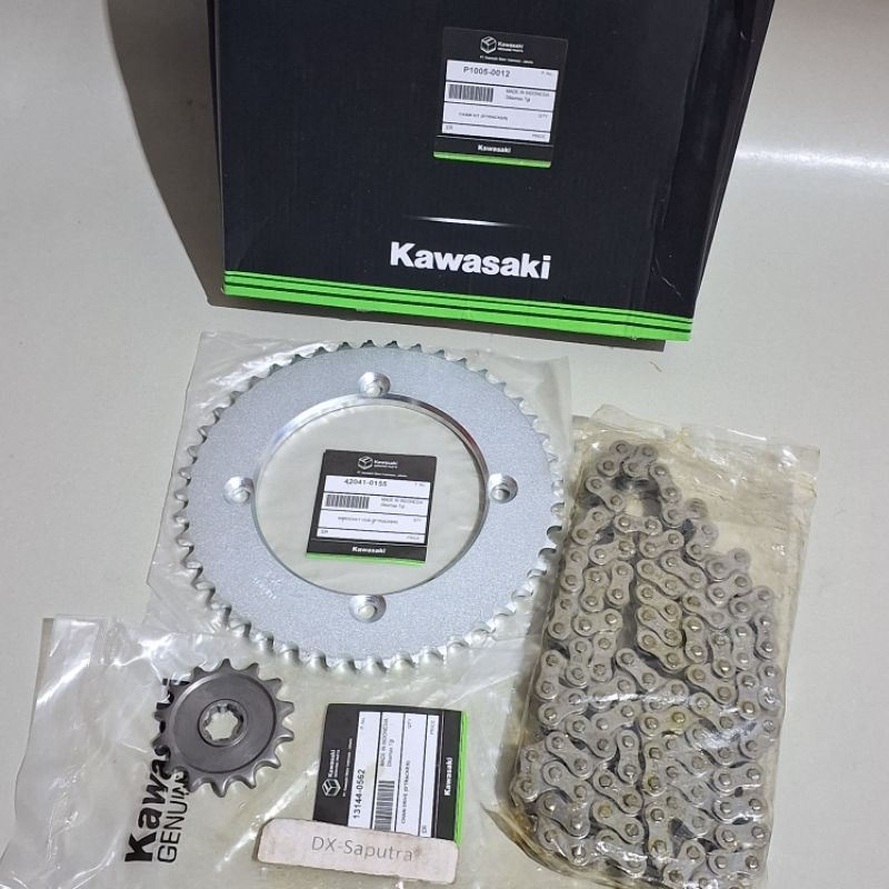Gear set Gir set Kawasaki KLX 150 DTracker