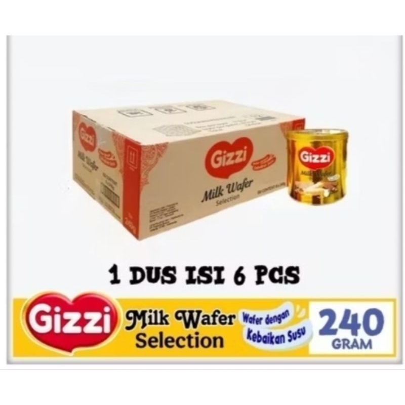 

Gizzi Wafer 6x240g