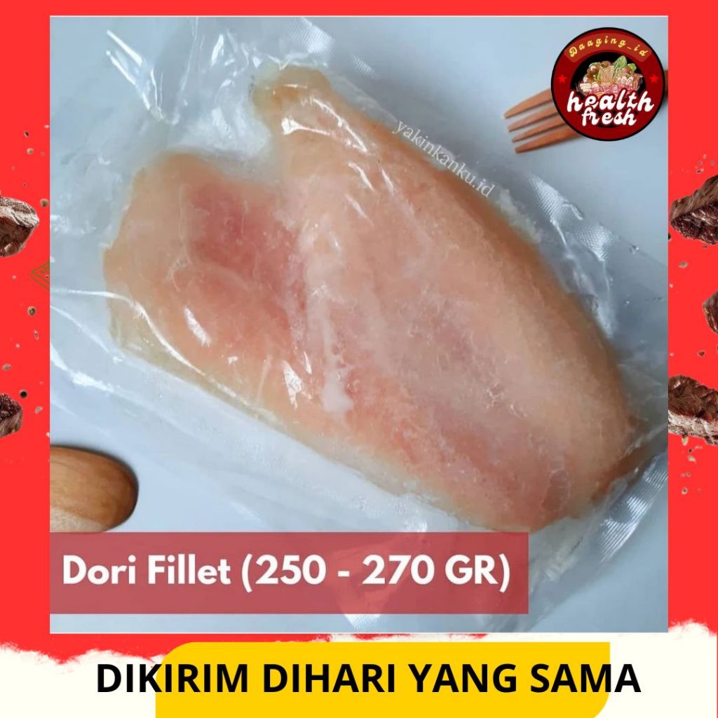 

Ikan Dori Dorry Fillet File Import Grade A Kualitas Premium