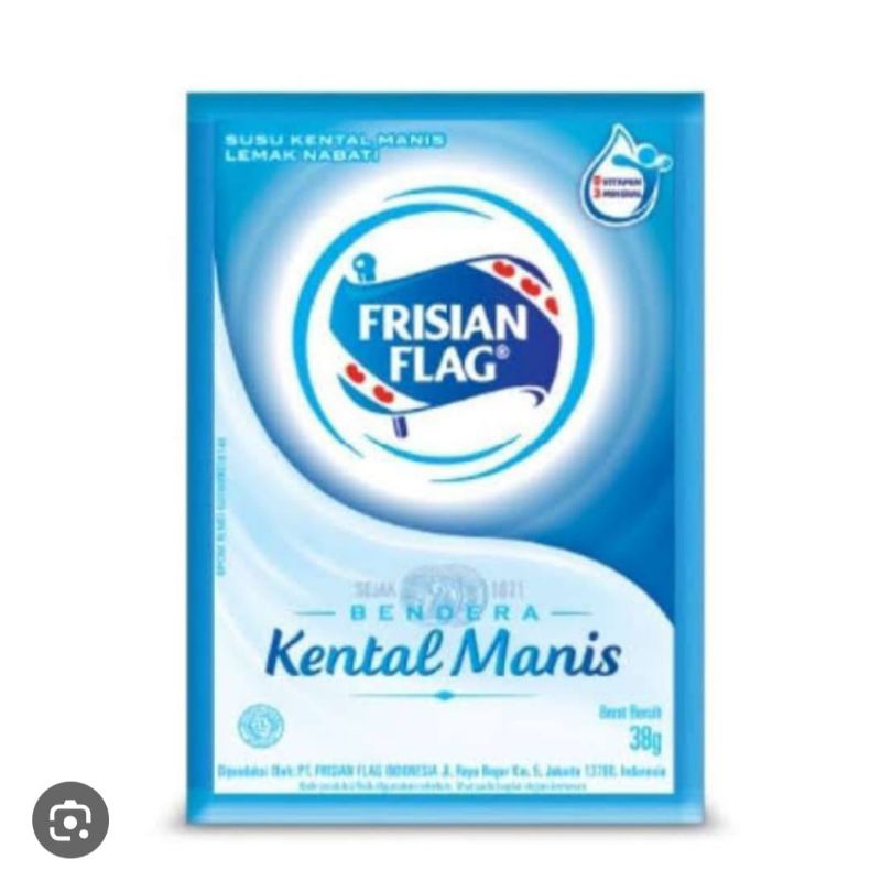 

Frisian Flag Susu Kental Manis kemasan Sachet isi 6 pcs