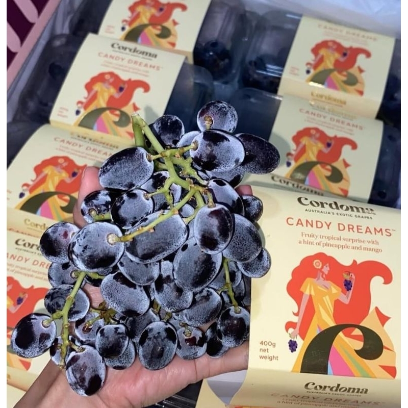 

Anggur Candy Dream | Buah Anggur Rasa Premen 400 Grm