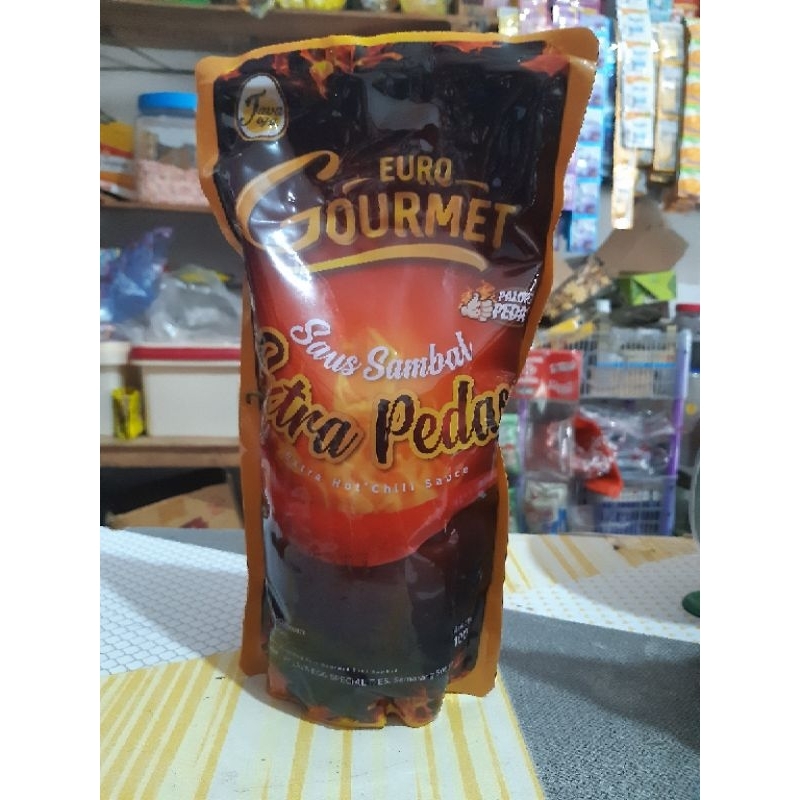 

Saus sambal extra pedas Euro Gourmet